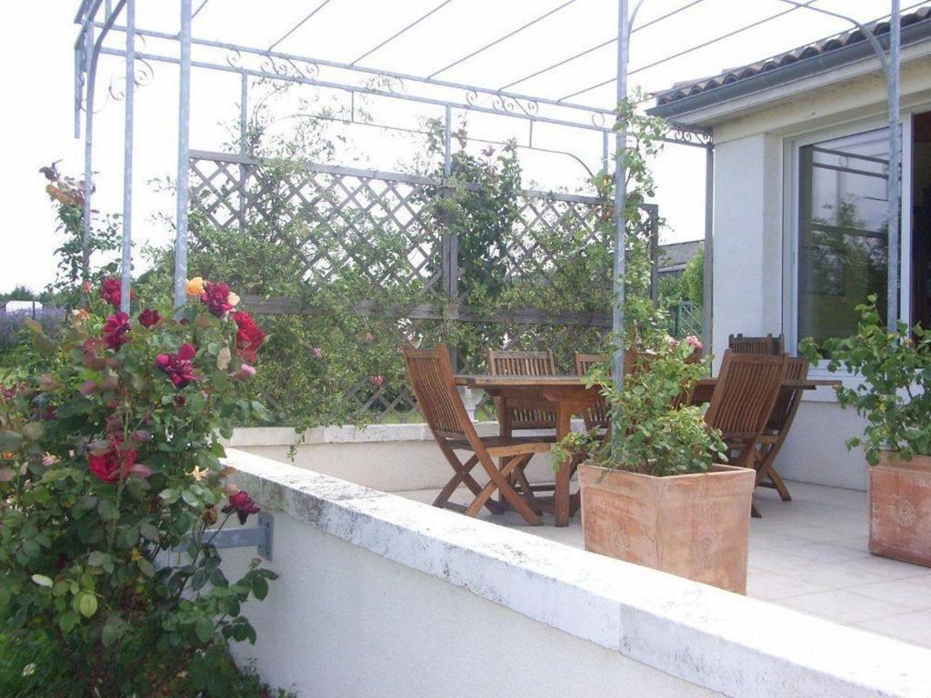 Mérignac Chambres D'Hotes L'En Haut Des Vignes מראה חיצוני תמונה